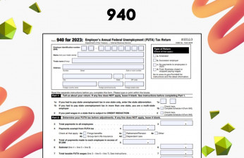 Federal Form 940 for 2023